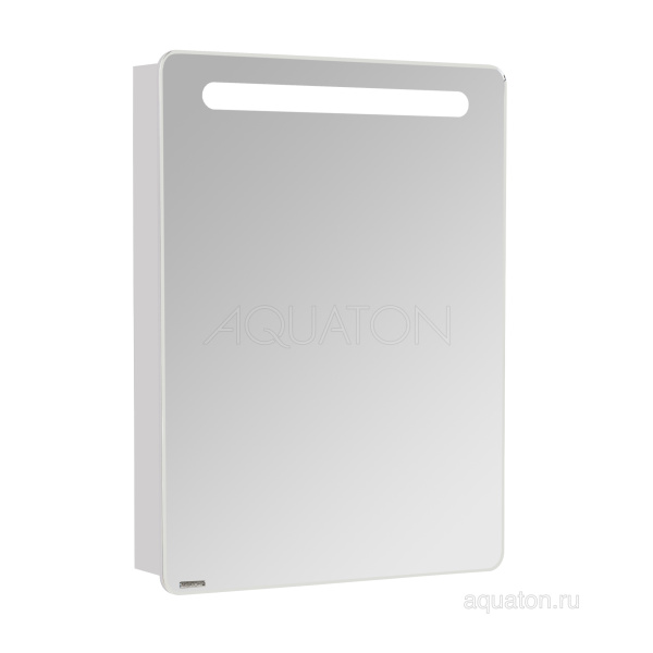 Зеркальный шкаф Aquaton Америна 60 правый белый