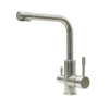 Смеситель LEMARK EXPERT для кухни одноручный, с подключением к фильтру питьевой воды, сталь