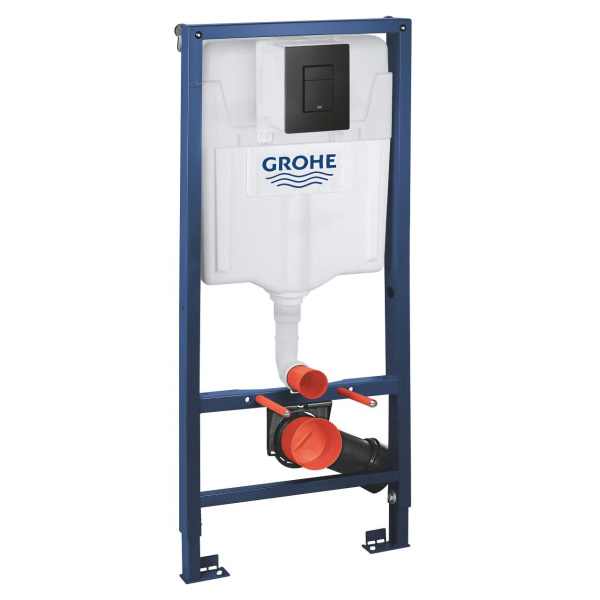 Система инсталляции для унитаза Grohe в сборе 3 в 1, с накладной панелью 38966KF0