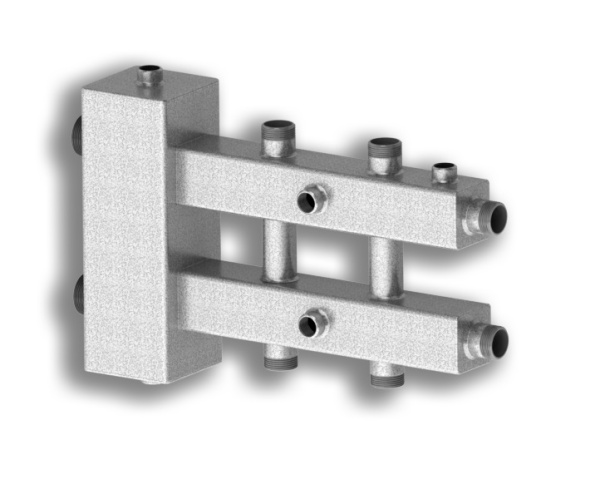 Гидравлический разделитель совмещенный с коллектором Север-М3 (сталь 09Г2С)