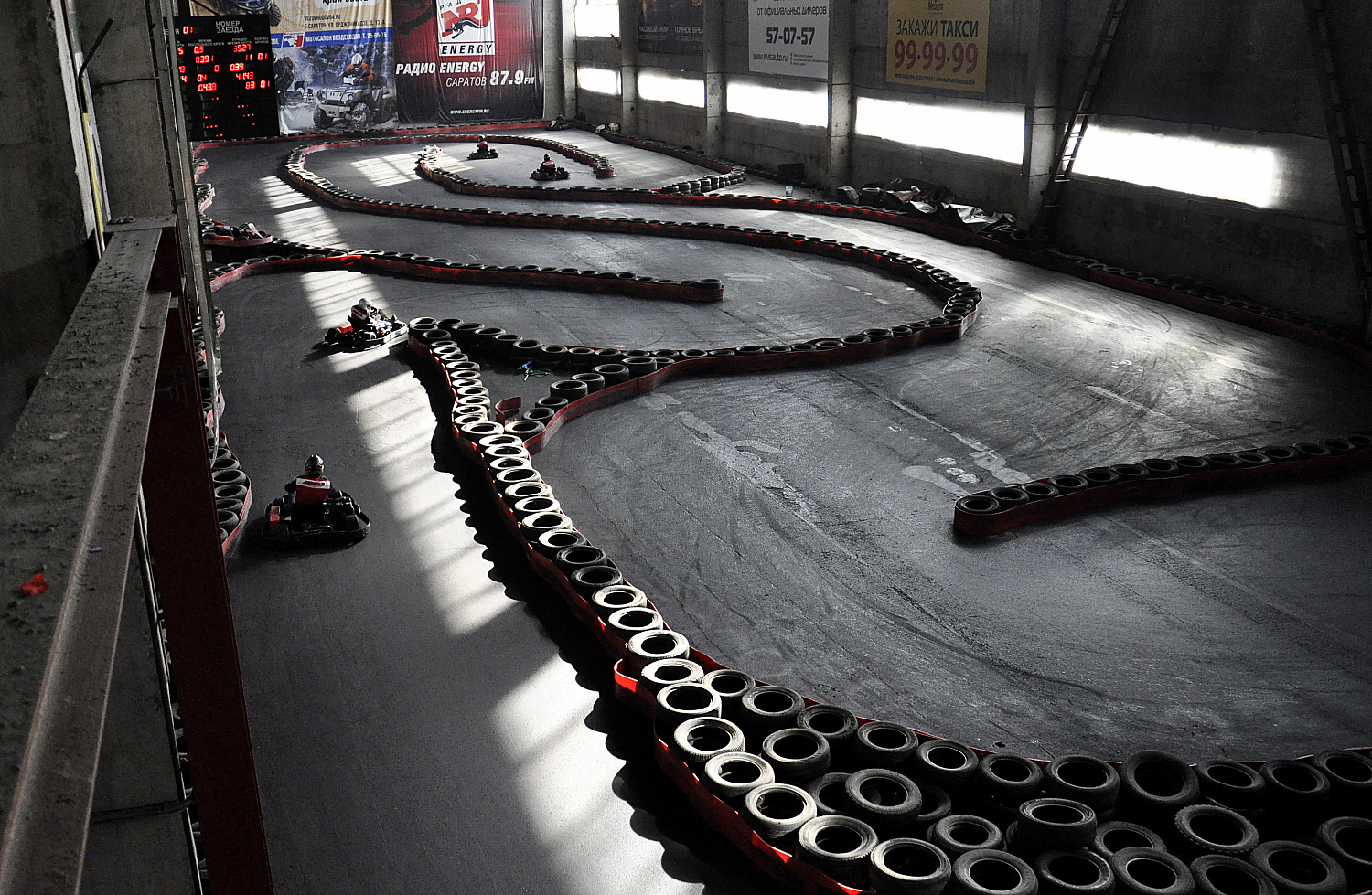 Картинг-турнир для «золотых» монтажников