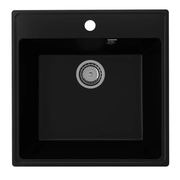 Мойка Ulgran Quartz Forte 505-07 уголь 505х505мм