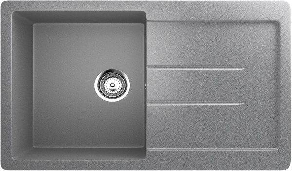 Мойка Ulgran U-507-309 темно-серая 770х495мм