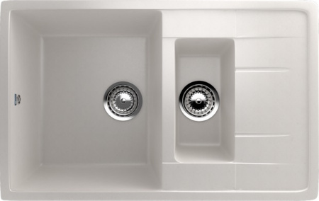 Мойка Ulgran U-205-331 белая 770х495мм