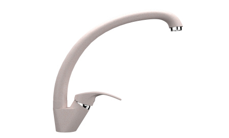 Смеситель Ulgran 007-311 светло-розовый