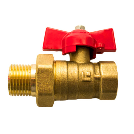 Кран шаровой AQualink 20 бабочка с американкой