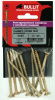 Саморез конструкц.самозенкующий 4,5 x 40 желт.,потай TORX25 (10 шт.), Bullit-подвес