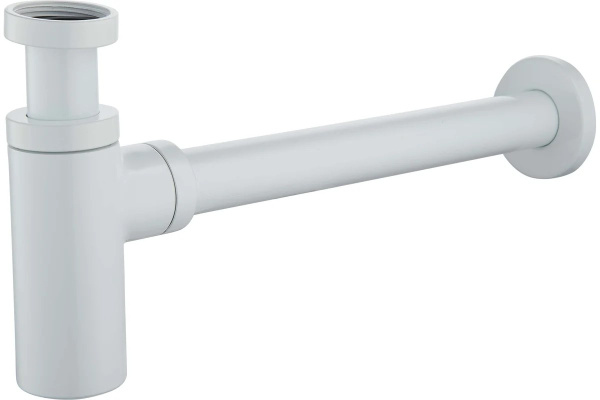 Сифон для раковины, 11/4-32, без выпуска, белый RAGLO