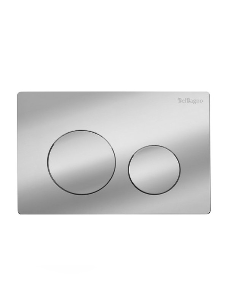 Кнопка смыва BelBagno BB-03C-CRM, цвет хром глянцевый