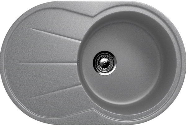 Мойка Ulgran U-503-309 темно-серая 750х480мм