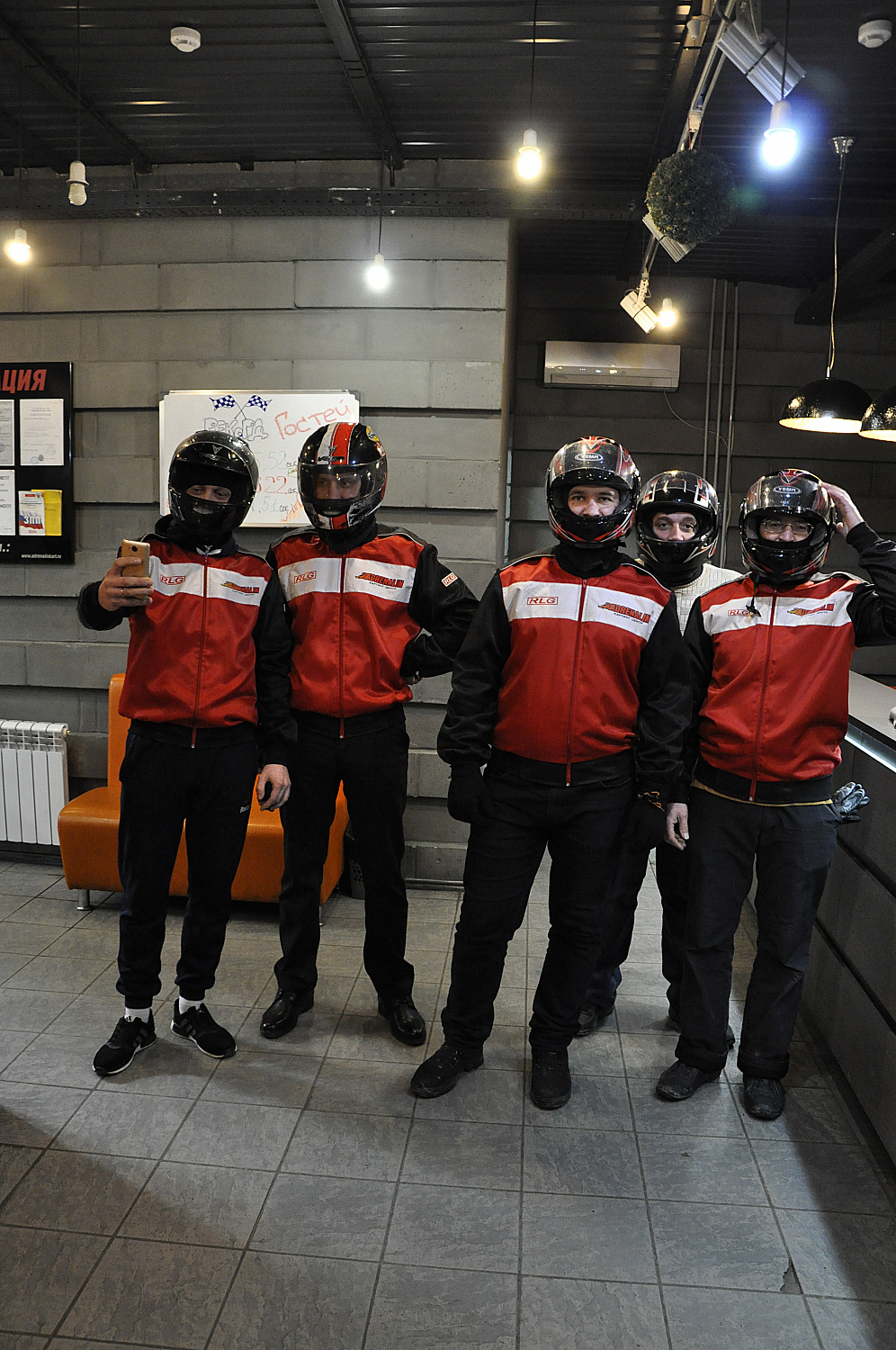 Картинг-турнир для «золотых» монтажников