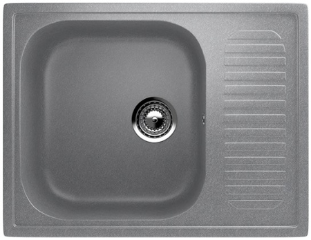 Мойка Ulgran U-202-342 графит 640х490мм