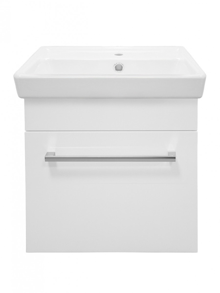 Тумба под раковину Aquaton Поль 50 белая под умывальник Тигода 50