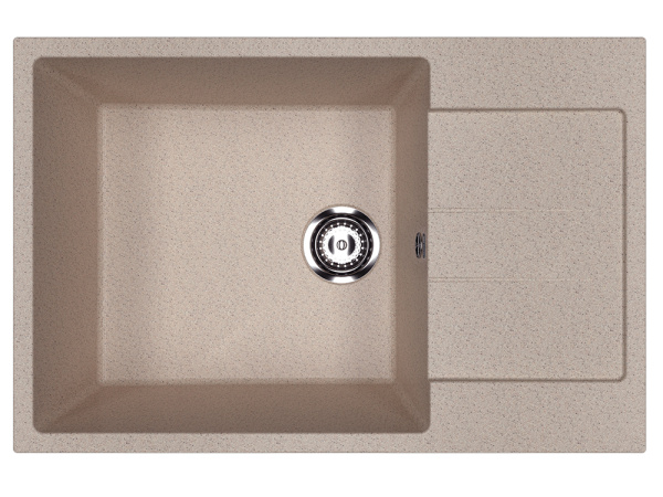 Мойка Ulgran U-602-302 песочная 760х500мм