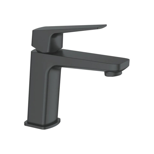 Смеситель для умывальника, черный Accoona A90129F