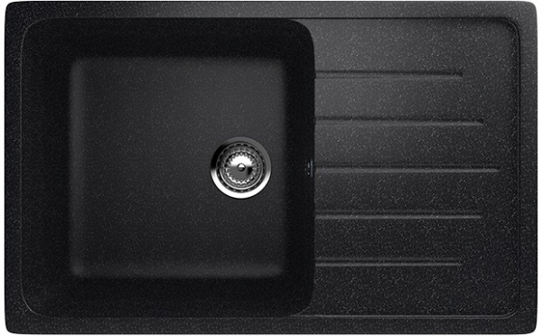 Мойка Ulgran U-400-308 черная 750х495мм